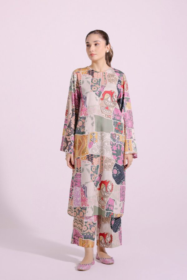 (Product) Ethnic Printed Suit E4307/102/809 Ready To Wear