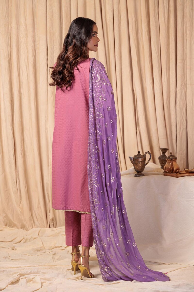 product Bonanza Satrangi L Purple Jacquard 3 Piece Ss5243p32 Festive Pret 2024