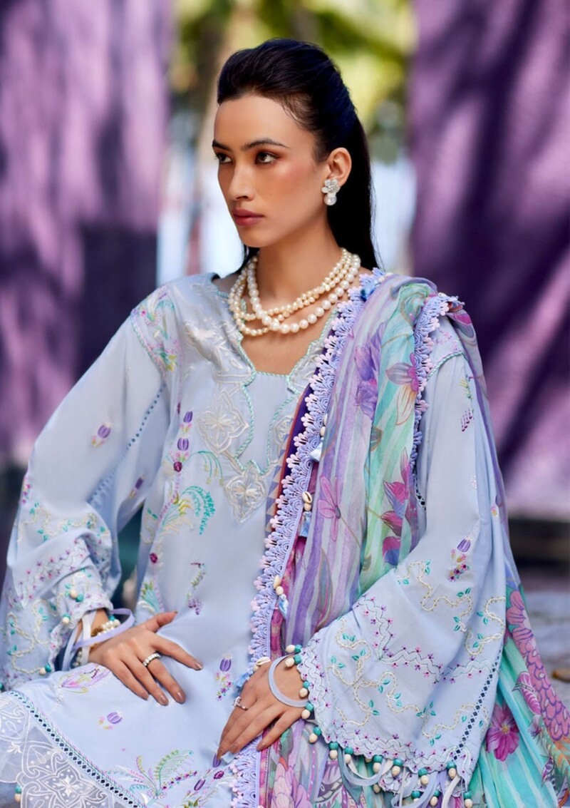 product Farah Talib Aziz Suay Callista Wedgewood Fta-06 Lawn Collection 24