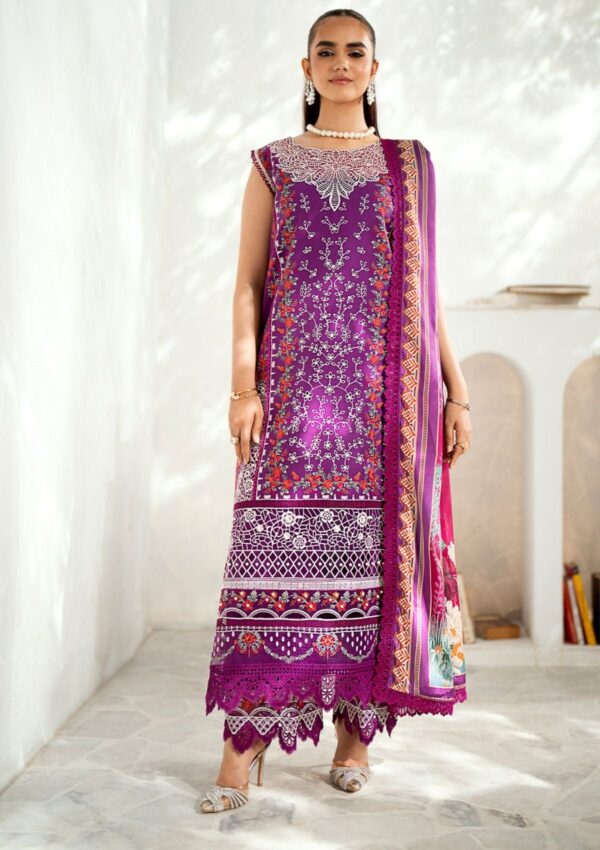 Bin Ilyas Riwaayat Spring Summer Rsp24 301 B Lawn Collection