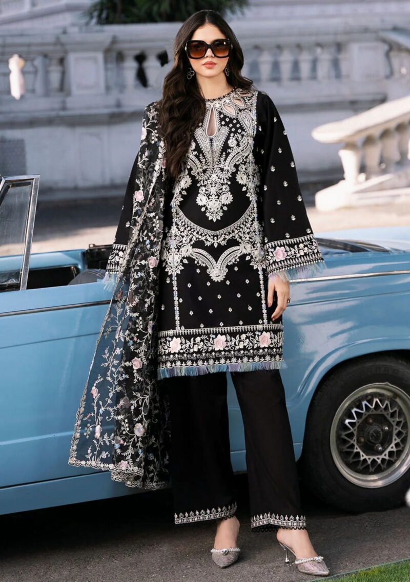 Bin Ilyas Clara Il24 214 B Lawn Collection