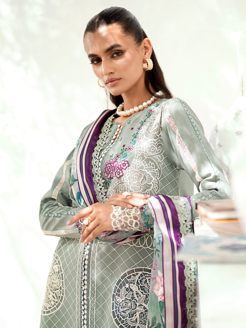 product Bin Ilyas 307 A 3 Pc Riwaayat Spring Summer Lawn 24