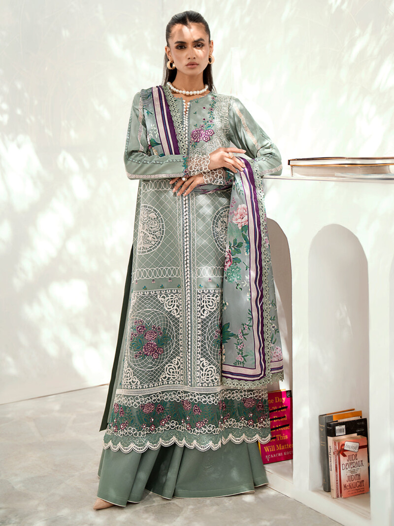 product Bin Ilyas 307 A 3 Pc Riwaayat Spring Summer Lawn 24