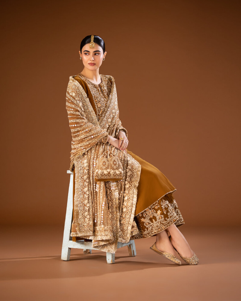 product Faiza Saqlain Maah-Paara Luxe Formals