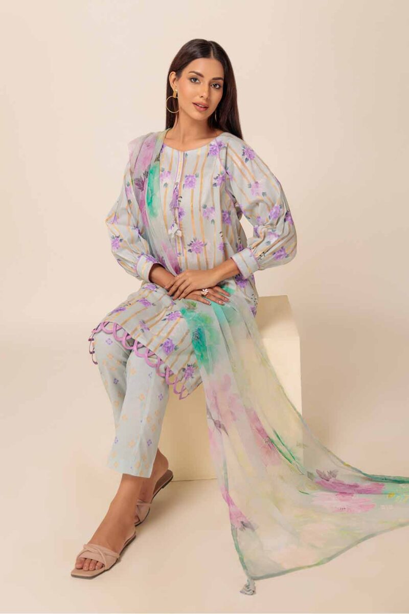 Bonanza Satrangi Orchid 3 Pc 1s24p3p039 Summer Collection 24