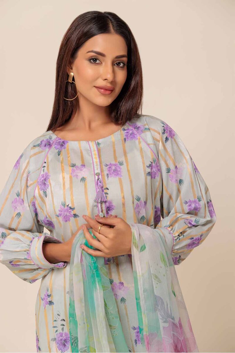 Bonanza Satrangi Orchid 3 Pc 1s24p3p039 Summer Collection 24