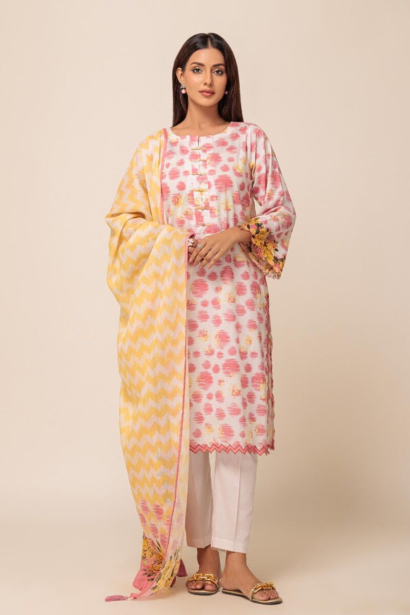 Bonanza Satrangi Desert Flower 3 Pc 1s24p3p019 Summer Collection 24