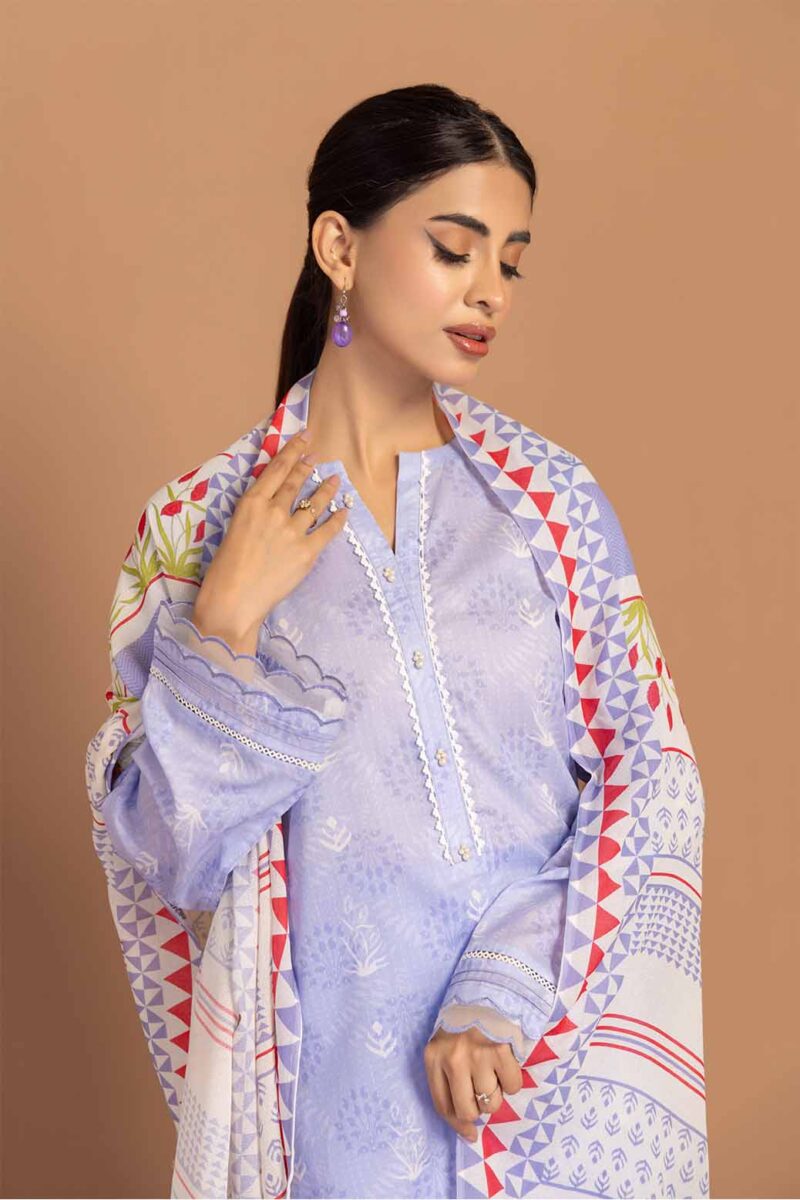 Bonanza Satrangi Deep Harbor 3 Pc 6s24u3p285 Summer Collection 24