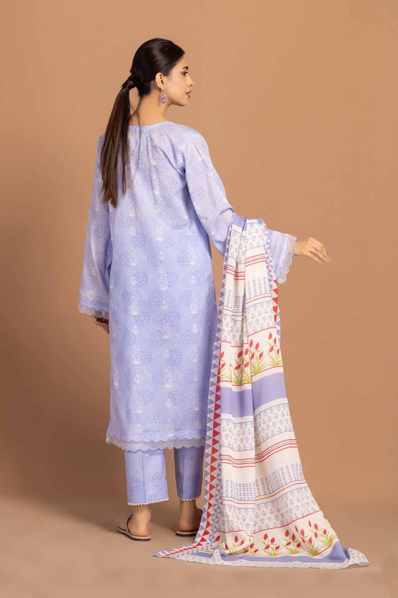 Bonanza Satrangi Deep Harbor 3 Pc 6s24u3p285 Summer Collection 24