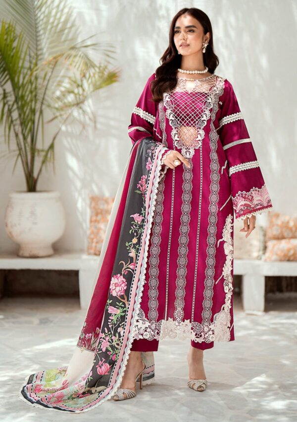 Bin Ilyas Riwaayat Spring Summer Rsp24 308 B Lawn Collection