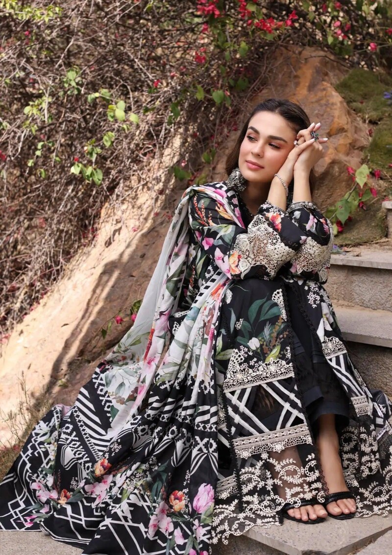 product Elaf Eck-02a Noiree Print Chikankari 2024