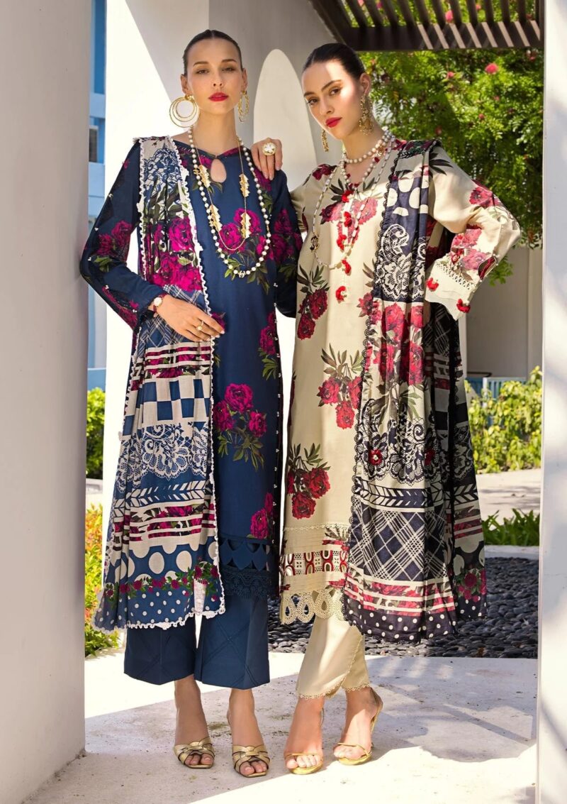 Elaf Printed Lawn-03a Swan