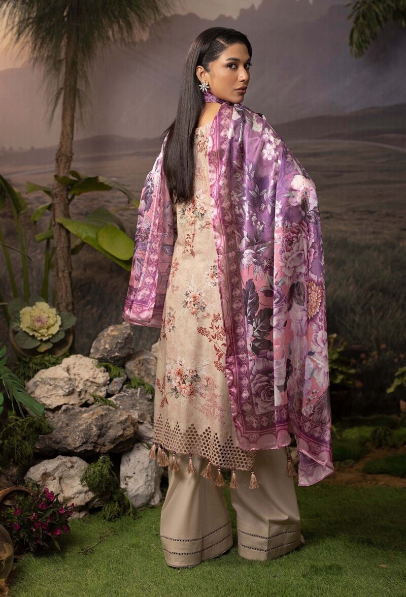 product Adan Libas Digital Printed & Embroidered Lawn 5748 3 Piece Suit Cultural Outfit 2024