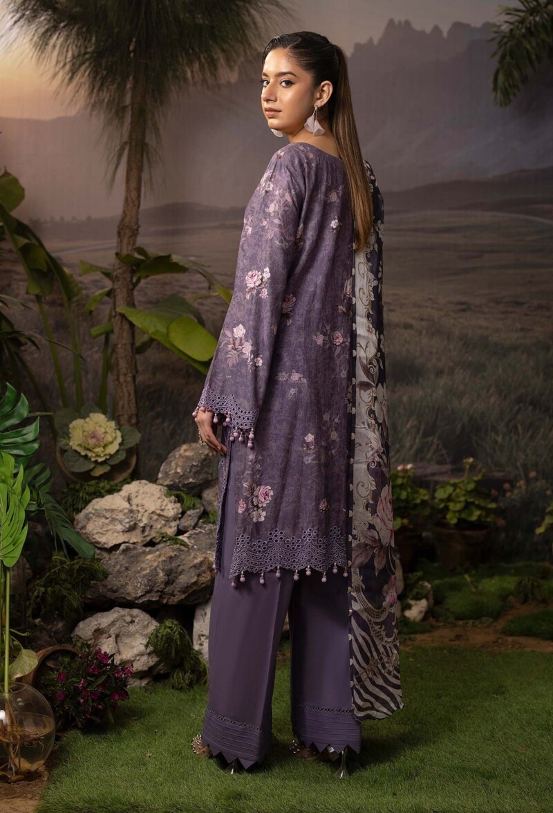 product Adan Libas Digital Printed & Embroidered Lawn 5744 3 Piece Suit Cultural Outfit 2024