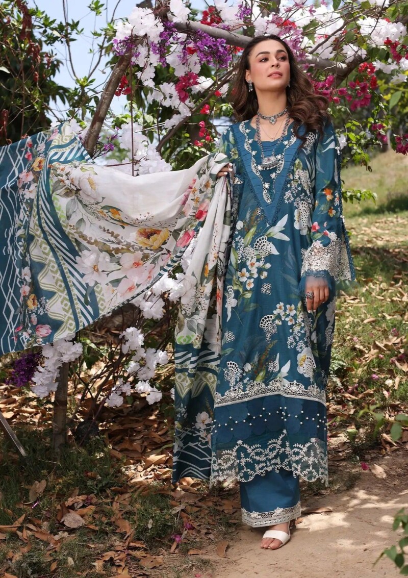 product Elaf Eck-02b Serenita Print Chikankari 2024