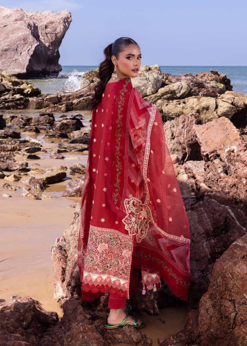 product Akbas Aslam Embroidered Lawn Petuna 3 Piece Suit Cultural Outfit 2024