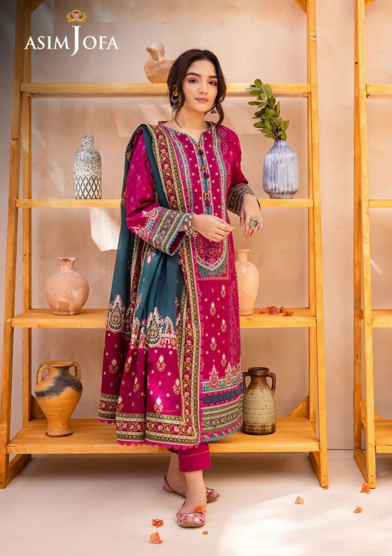 Asim Jofa Ajp24 05 Prints Premium Lawn Collection