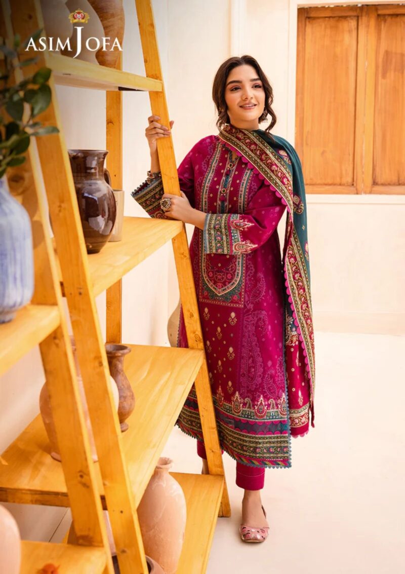 Asim Jofa Ajp24 05 Prints Premium Lawn Collection