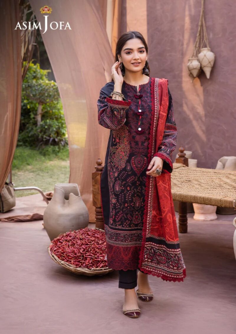 Asim Jofa Ajp24 12 Prints Premium Lawn Collection