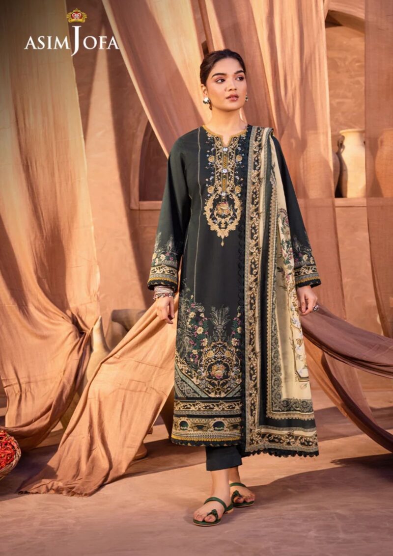 Asim Jofa Ajp24 13 Prints Premium Lawn Collection