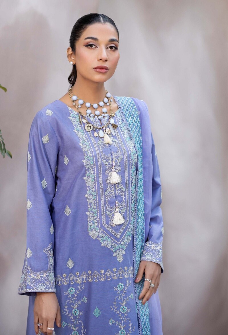 product Adan Libas Embroidered Lawn 5846 3 Piece Suit Cultural Outfit 2024