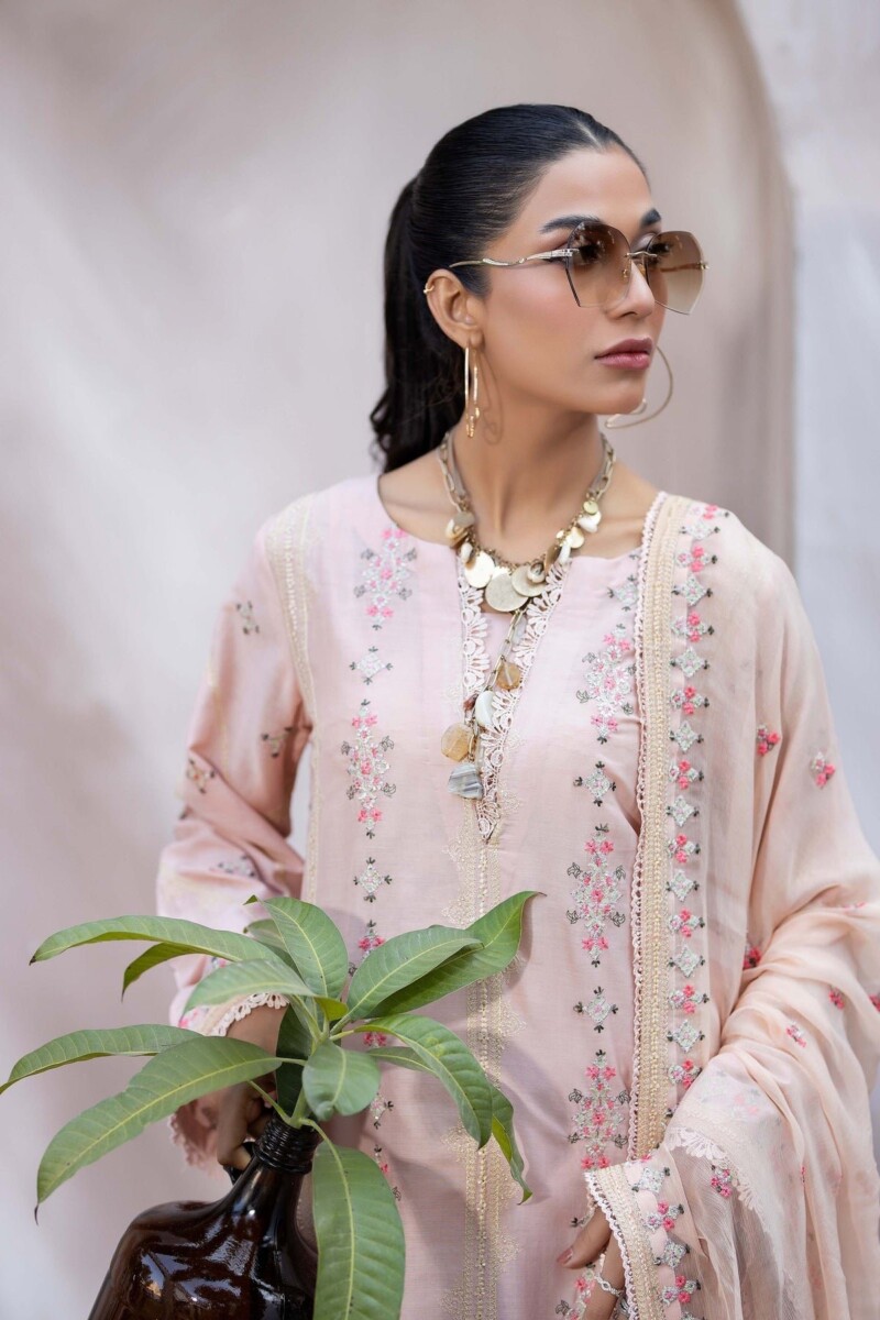 product Adan Libas Embroidered Lawn 5848 3 Piece Suit Cultural Outfit 2024