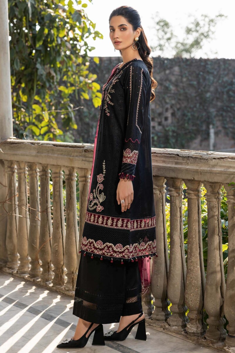 Farasha Twilight Bloom Embroidered Lawn Ss 24