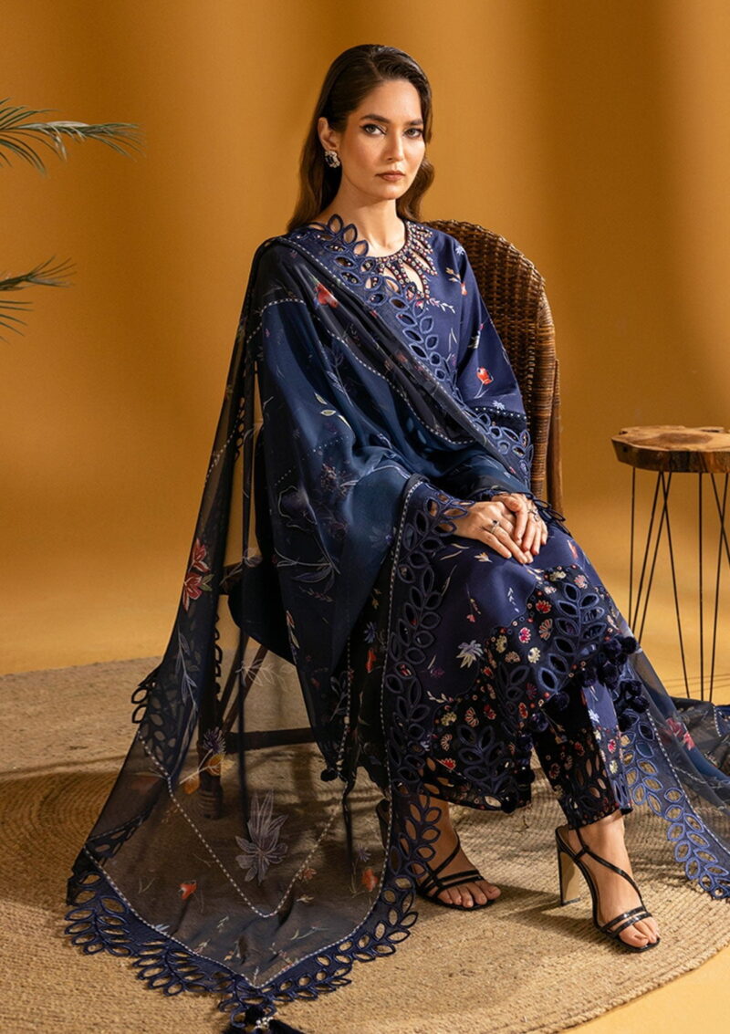 Alizeh Maahi AM24 05 Iris Lawn Collection 24