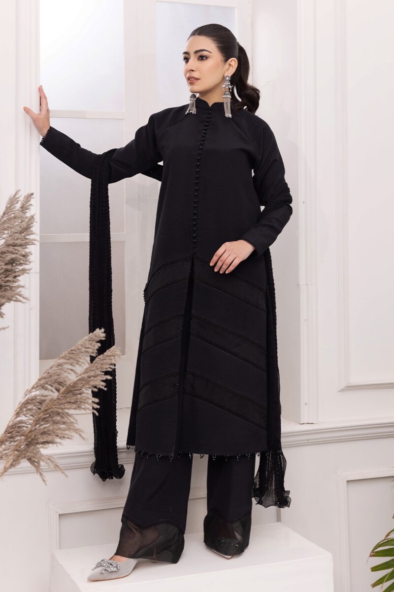 product Alizeh Black Dress 3 Piece Rtw1004 Ready To Wear