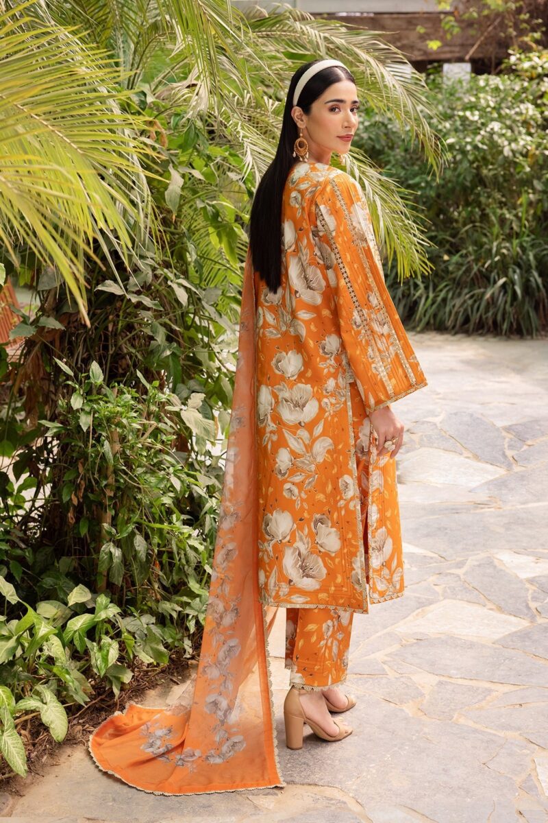 Alizeh Af-Pl-6025-Sunflower Sheen Printed Lawn Collection 2024