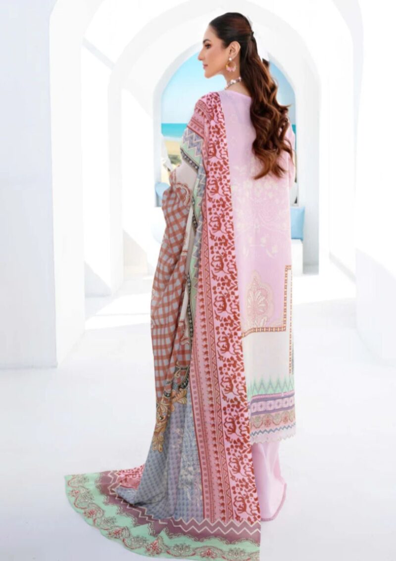 Humdum Saira Bano Hb24 09 Lawn Collection