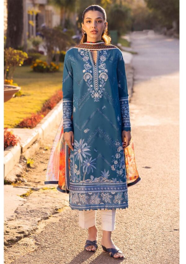 Zaha Unstitched Zl24 05B Lawn Collection 24