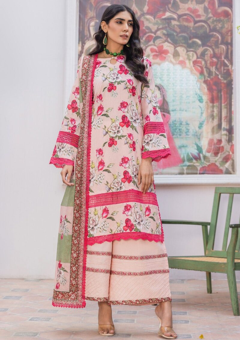 Humdum Rang E Noor Hrn 11 Lawn Collection