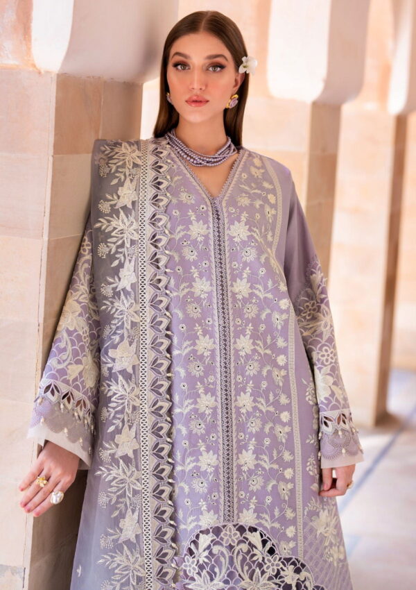 Akbar Aslam Hayat Eid D 125 Mist Lawn Collection 24