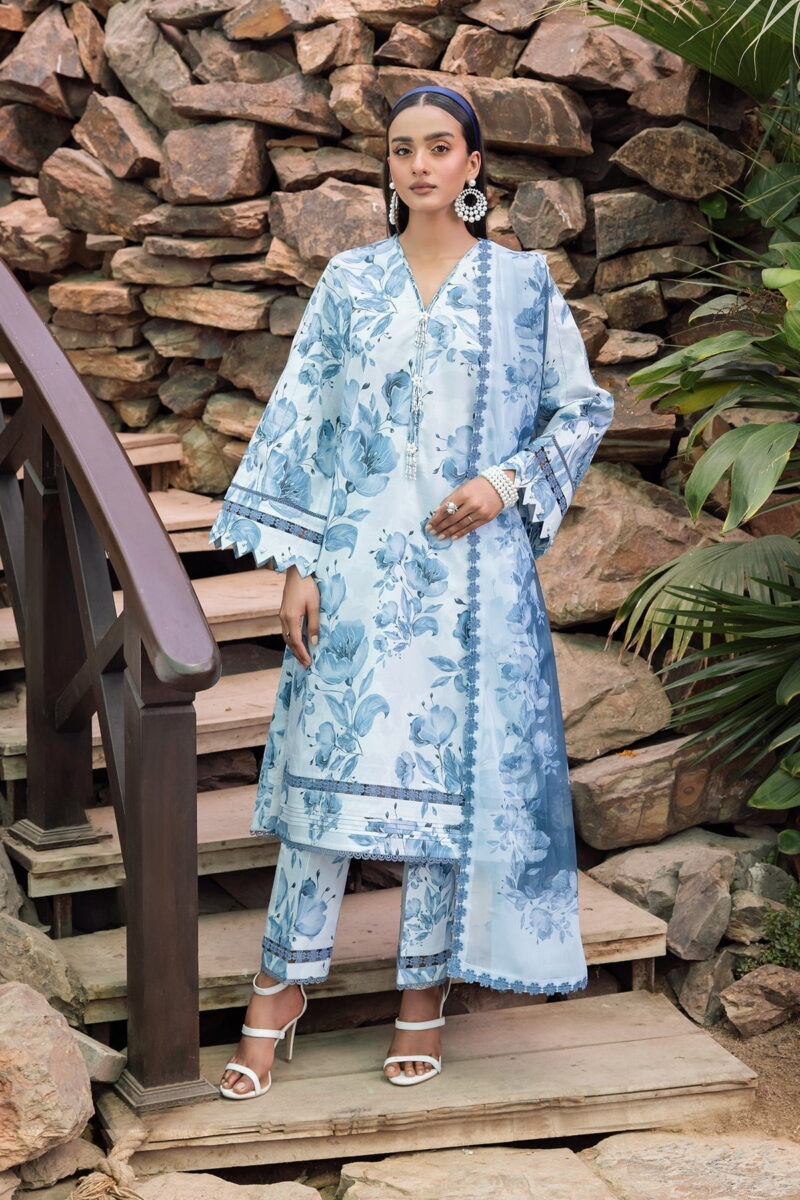 Alizeh Af-Pl-6026-Glory Sheen Printed Lawn Collection 2024