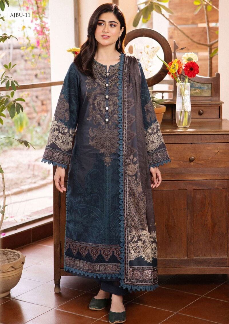 Asim Jofa Jp24 11 Prints Vol 2 Premium Lawn Collection