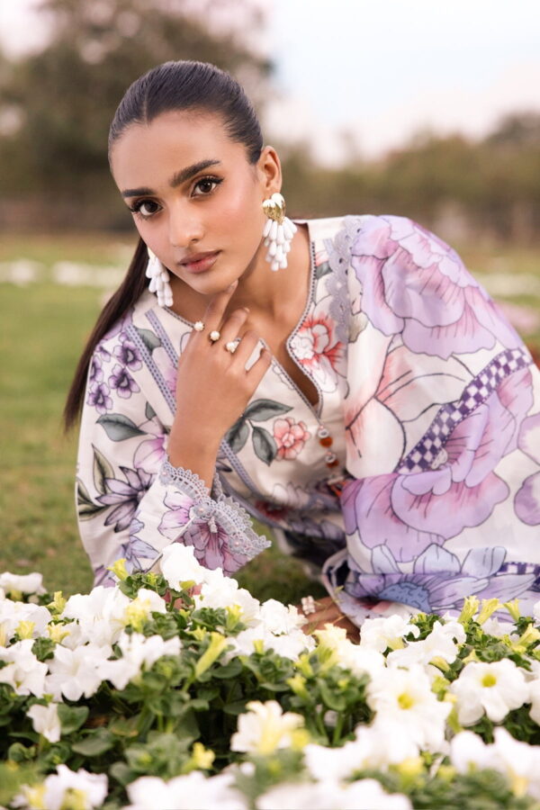 Alizeh Af-Pl-6024-Tuberose Sheen Printed Lawn Collection 2024