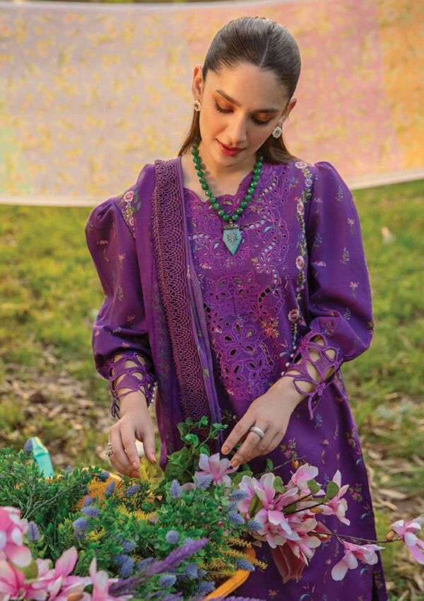 Rang Rasiya Nora Rc2401 Carnation Festive Edit Lawn Collection
