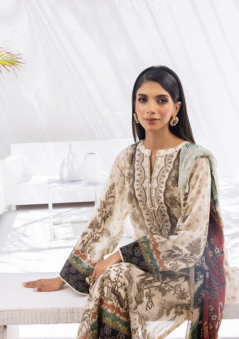 Lakhany Komal Signature Prints LG MM 105 Lawn Collection 24