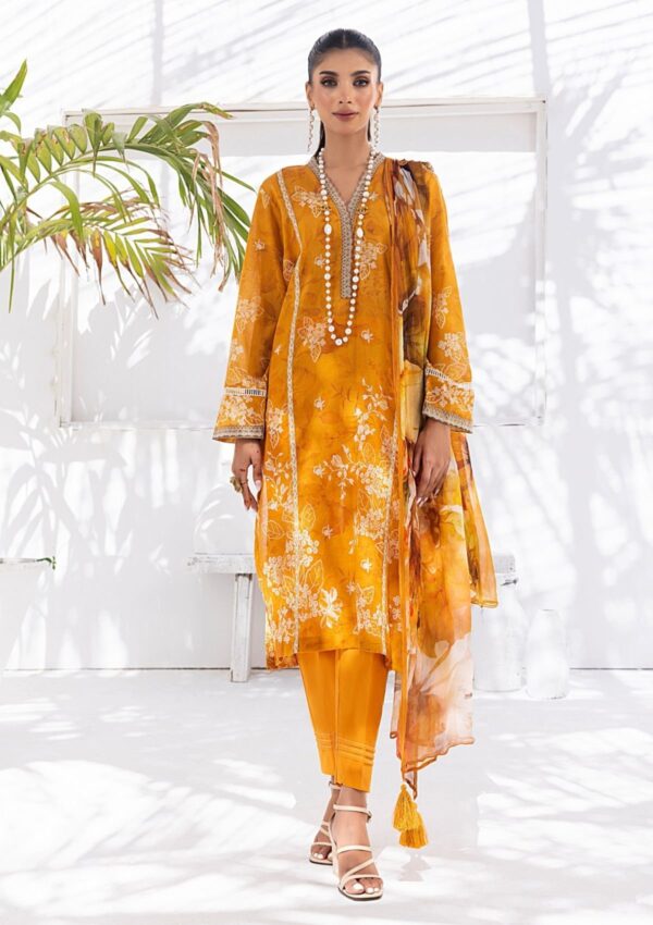 Lakhany Komal Signature Prints Lg Mm 108 Lawn Collection 24