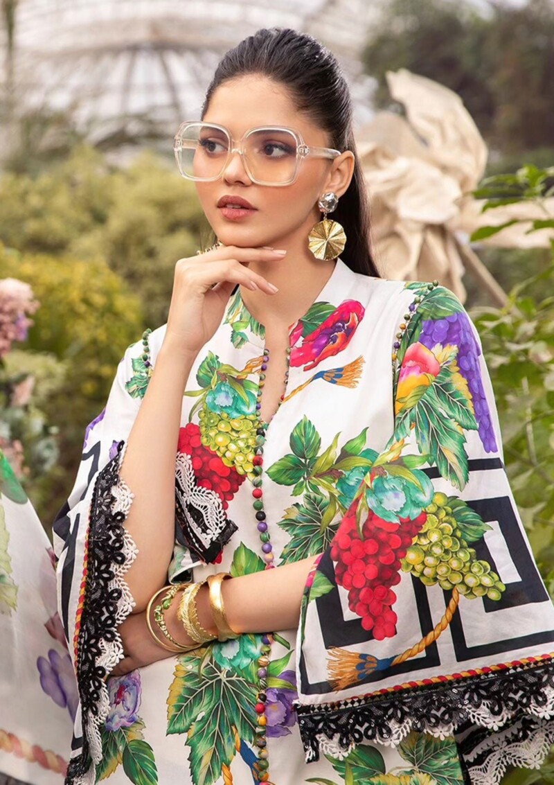 product Maria B M Prints Mm24-8 A Lawn Collection 24