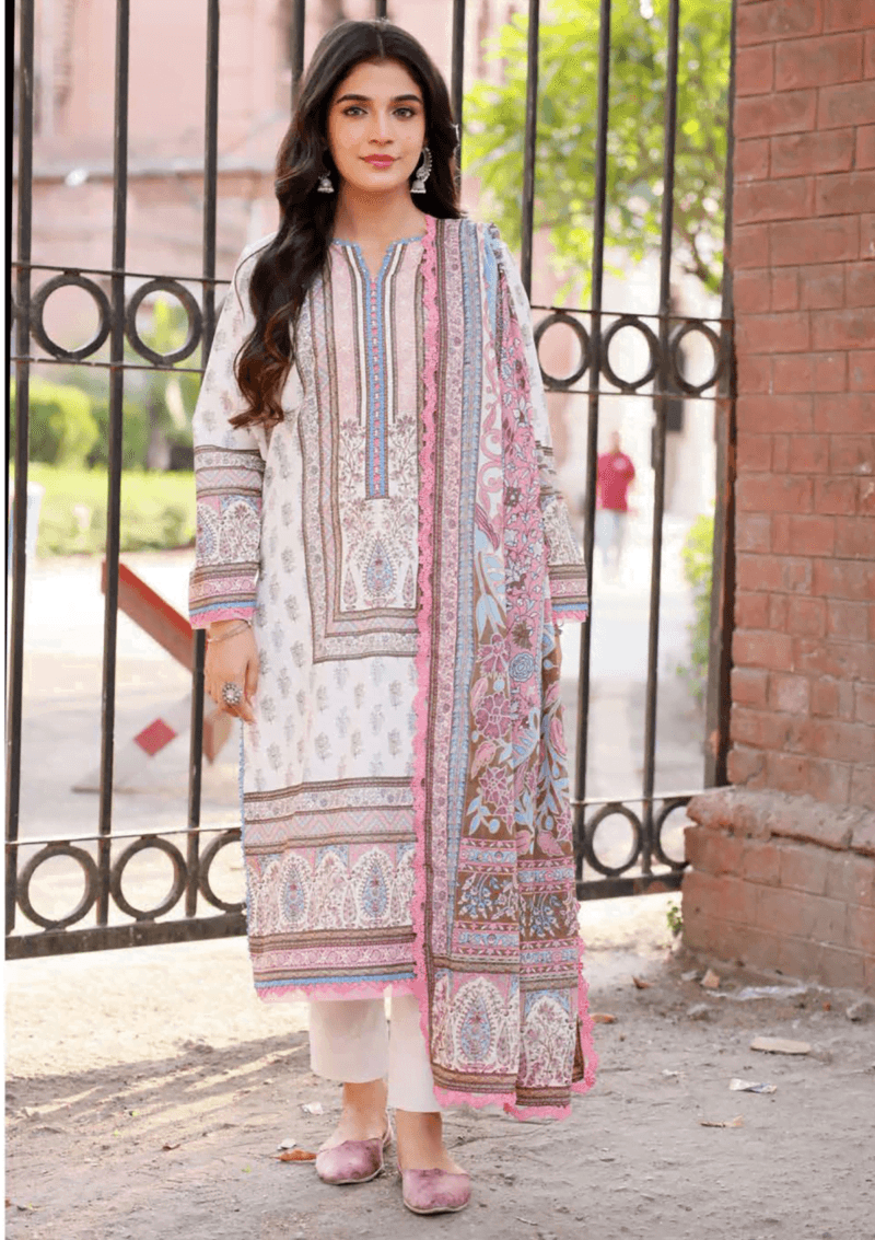 Asim Jofa Basic Prints 24 Ajbb 06 Lawn Collection