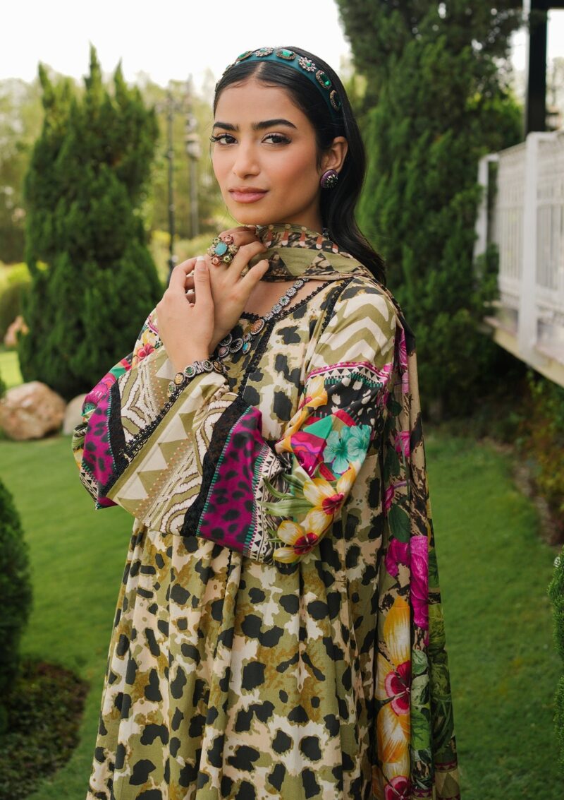 Elaf Premium Printed EEP 06B Wonders Lawn Collection 24