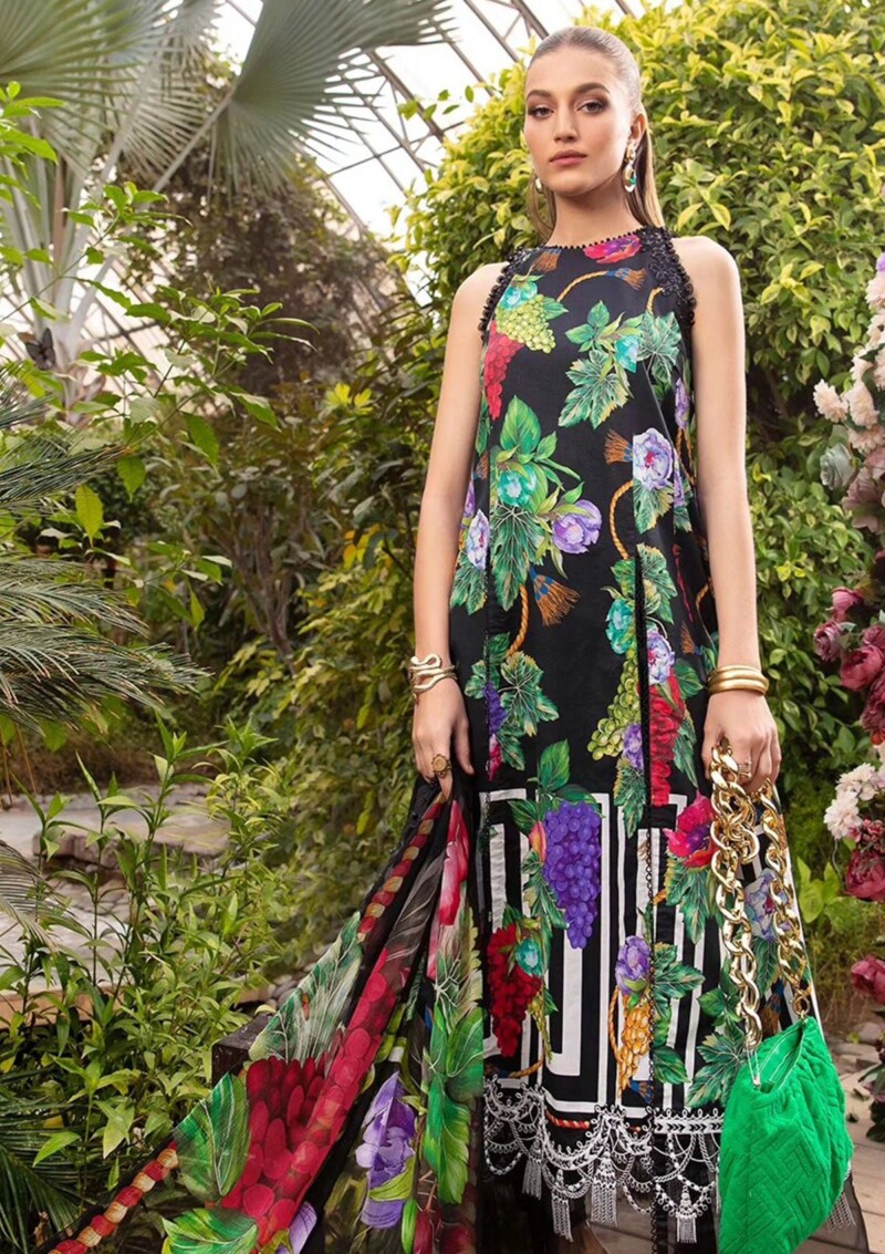 product Maria B M Prints Mm24-8 B Lawn Collection 24