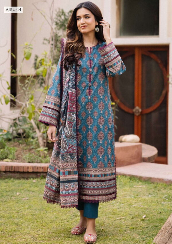 Asim Jofa Jp24 14 Prints Vol 2 Premium Lawn Collection