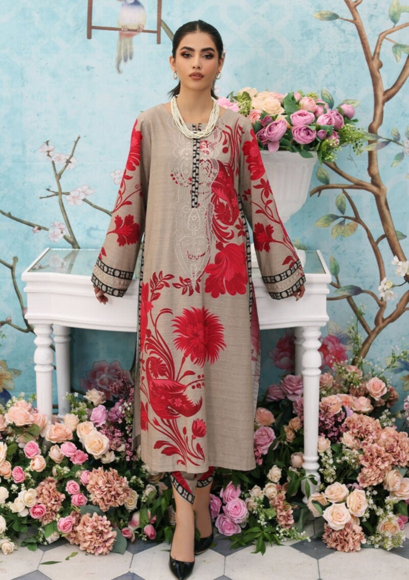 product Charizma Belle Khaddar 2 Pc Blw3 04 Winter Collection