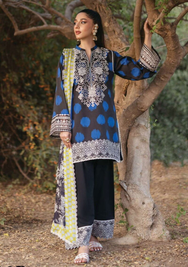 Zainab Chottani Zct24 10b Tahra Lawn Collection 2024