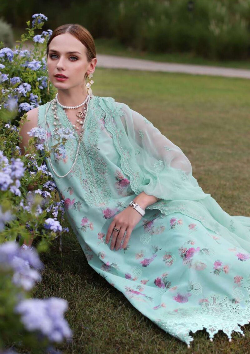 Noor By Saadia Asad Eid Luxe Printkari NL24 05 Lawn Collection 24