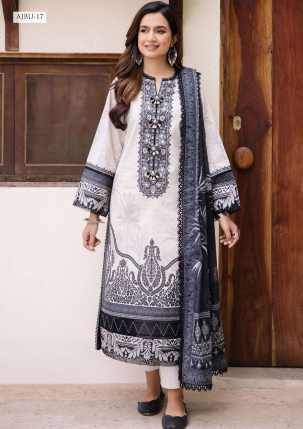 Asim Jofa Jp24 17 Prints Vol 2 Premium Lawn Collection