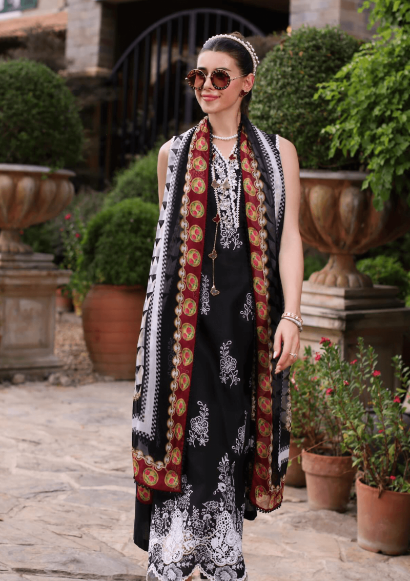 Noor By Saadia Asad Eid Luxe Printkari NL24 06 Lawn Collection 24